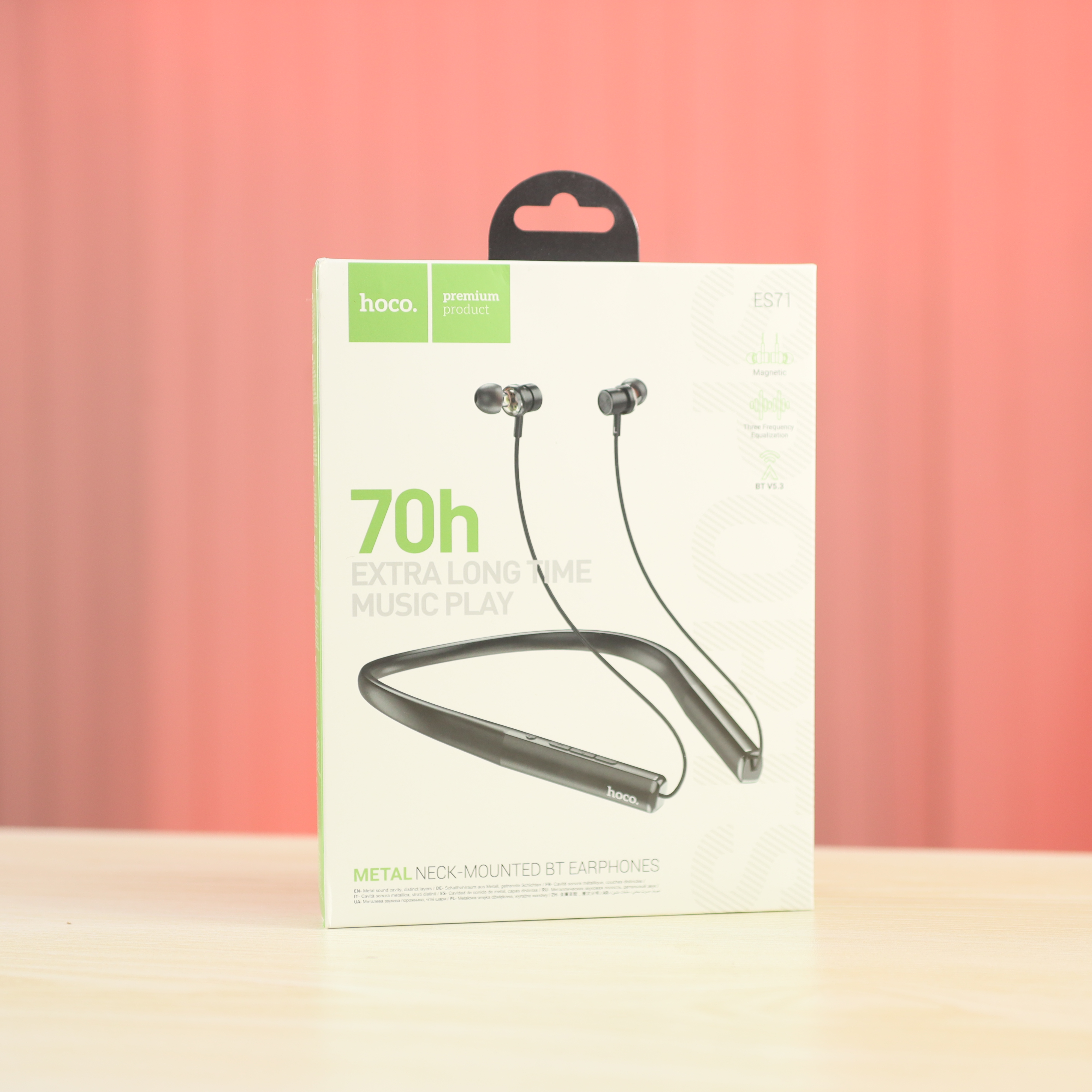 Hoco ES71 Platinum Wireless Neckband