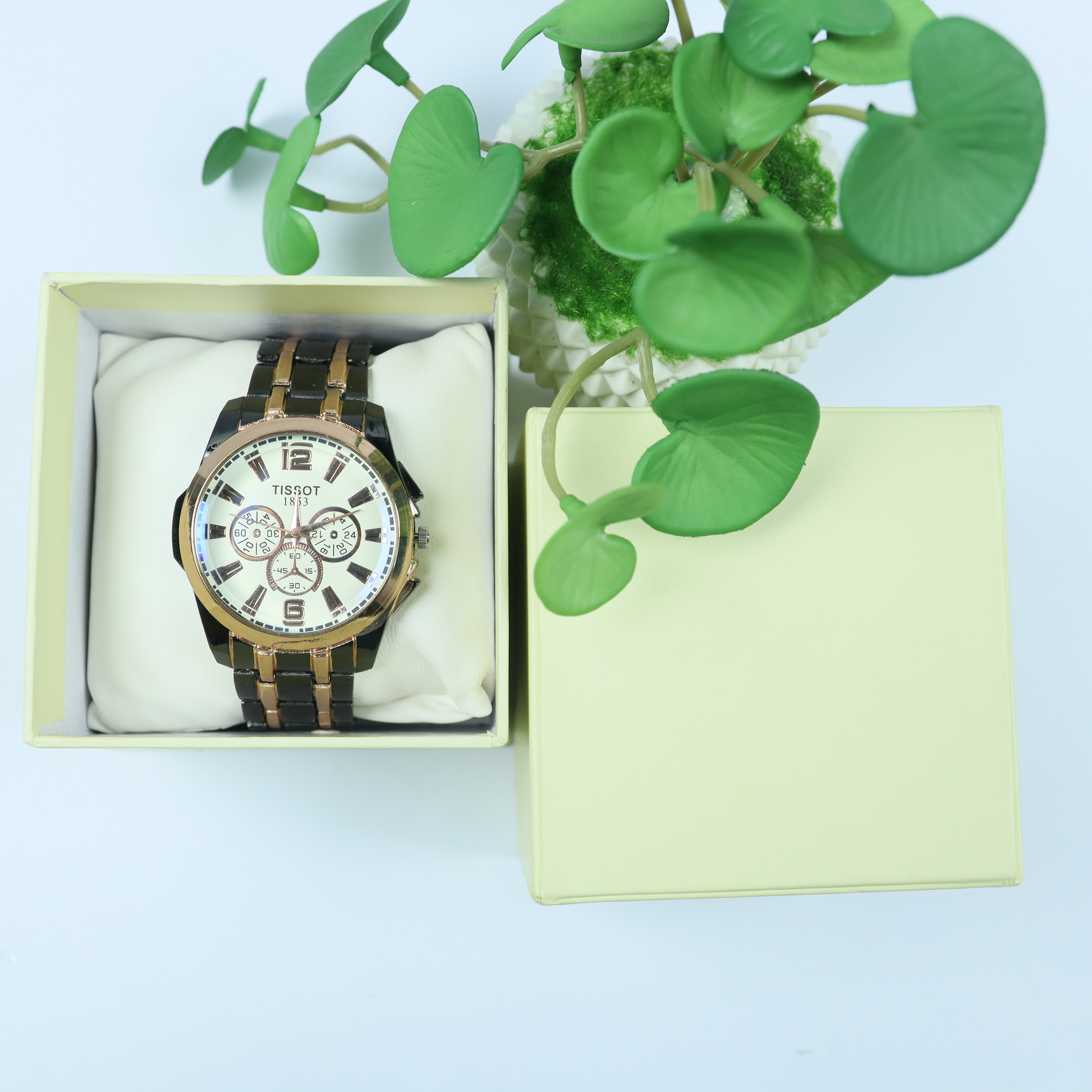 Tissot Stainless Steel Watch With Chronograph Display (TST - 04)