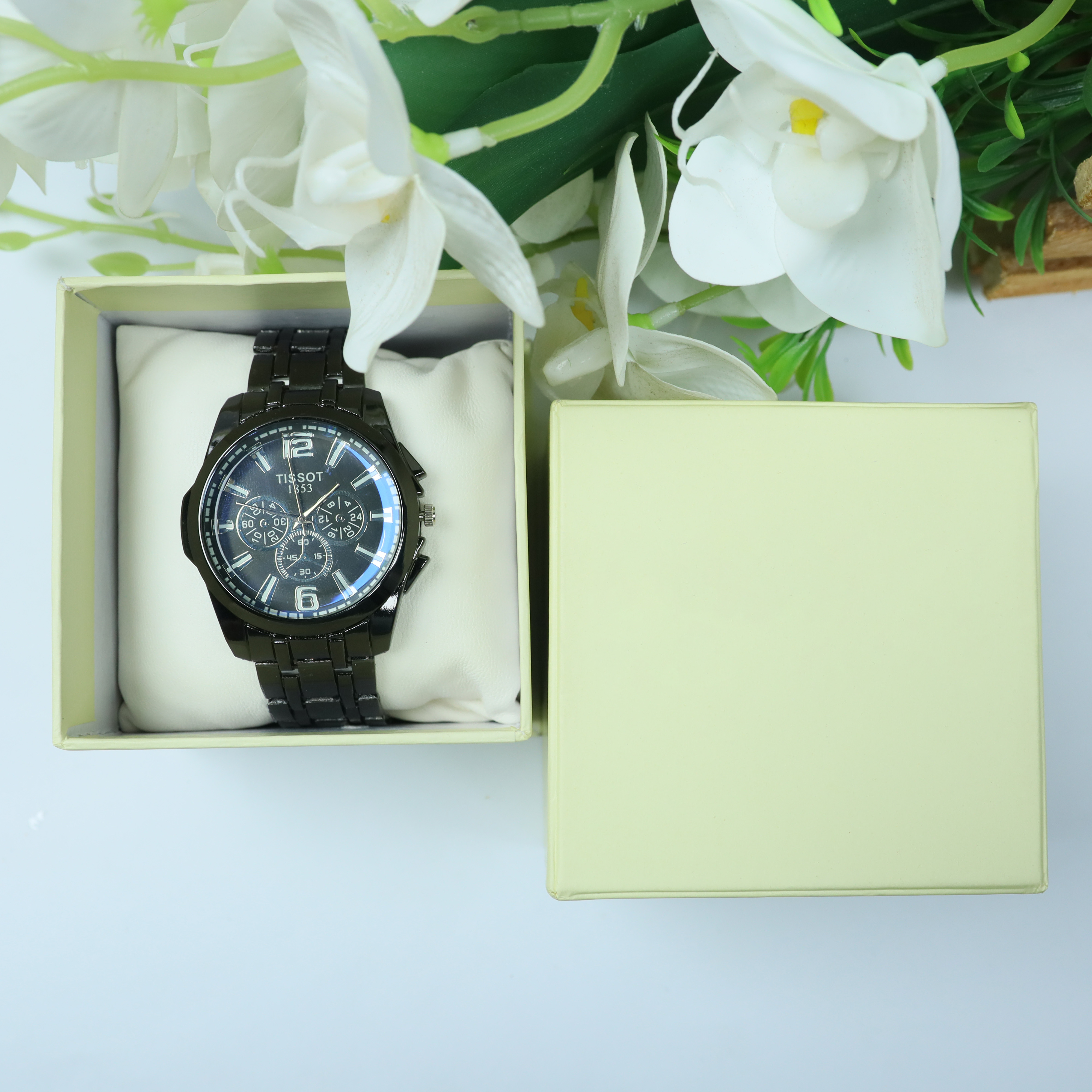 Tissot Stainless Steel Watch with Chronograph Display (TSB - 02)